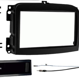 Metra Compatible with Fiat 500L 2014 2015 2016 2017 2018 Single DIN Stereo Harness Radio Install Dash Kit Package