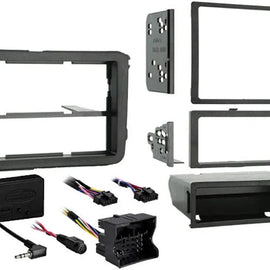 Compatible with Volkswagen Jetta Sport Wagen 2010 - 2014 Stereo Radio Install Dash Kit