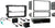 Compatible with Volkswagen Jetta Sport Wagen 2010 - 2014 Stereo Radio Install Dash Kit