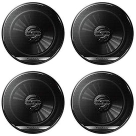 4 x Pioneer TS-G1620F 6.5-inch 2-Way Car Audio coaxial Speakers 6-1/2" with 25ft Speakers Wire