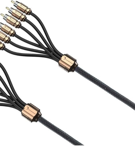 Diamond Audio HX66 6Ft Six Channel RCA Cable