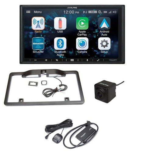 Alpine ILX-W670 CarPlay Android Auto Back up Camera SXV300 Sirius XM Tuner