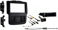 Metra Bundle Compatible 13-17 Ram Chassis Cab 3500 4500 5500 99-6527B Single/Double DIN Dash Kit Antenna Adapter