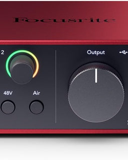 Focusrite SCARLETT SOLO 4th Gen 192kHz USB Audio Interface