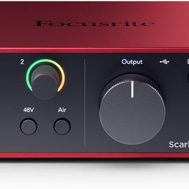 Focusrite SCARLETT SOLO 4th Gen 192kHz USB Audio Interface