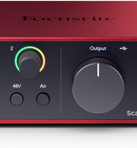 Focusrite SCARLETT SOLO 4th Gen 192kHz USB Audio Interface