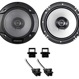 Kenwood Front Factory Speaker REPLACE Kit For 2000-2007 Chevrolet Monte Carlo