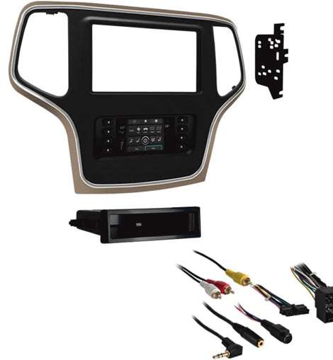 Metra 99-6536BZ Fit Jeep Grand Cherokee 2014-2021 Bronze Trim TurboTouch Kit