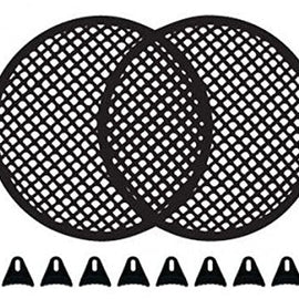 Cerwin Vega 1 Pair 8" Speaker Waffle Grill Clipless Grill for Speakers and Woofers