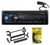 ALPINE UTE-73BT Car Stereo Fit 1999-2002 Honda Accord Mulit-Kit
