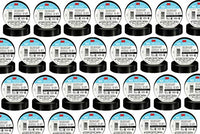 100 of 3M Temflex 1700 165 Black 3/4" x 60' General Use Vinyl Electrical Tape