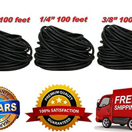 Absolute USA 300 Feet 3 Rolls 1/4", 3/8", 1/2" (100' Each) Black Split Loom Split Wire Loom Polyethylene Conduit Corrugated Plastic Tubing Sleeve