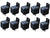 Absolute USA RLS125-10 SPDT 30/40A 12 VCD Automotive Relay - 10 Pack