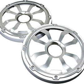 Diamond Audio HXM8FGB 8" Elite Flush Mount Speaker Grills, Pairs (Black)