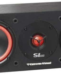 Cerwin Vega SL-25C Dual 5 1/4" 150 Watt Center Channel Speaker Home Theater