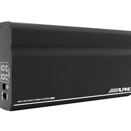 Alpine KTA-200M Compact  200 watts RMS Class D Monoblock Power Pack Amplifier