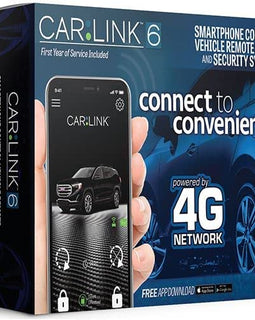 Audiovox ASCL63YR Carlink Remote Start Security Compatible with Android and Compatible with iOS App