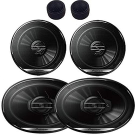 Pioneer TS-G6930F TS-G1620F 6x9 3-Way and 6.5" 2-Way Speakers W/Free Tweeters