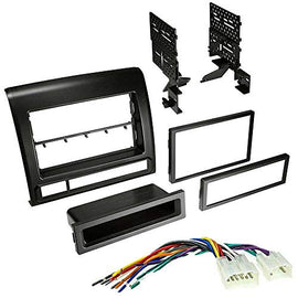 TOYK973 Car Radio Stereo 2Din Dash Kit Harness Compatible with 2012-2015 Toyota Tacoma