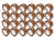 American Terminal 24 Rolls Brown Packing Tape 3" x 110 Yards Strong Heavy Duty Sealing Adhesive Tapes for Moving Packaging Shipping Office and Storage (1x 24 Rolls)