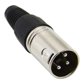 Mr. Dj XLRMH10 5 Pair XLR Male Head 3 Pin Connector Allows for Speaker Cables