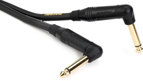 Mogami GOLD INSTRUMENT-03-RR Right Angle to Right Angle Instrument Cable - 3 foot