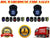 2 Mr Dj PSE-65BT 6.5" Rechargeable PA Speaker Bluetooth USB/AUX/FM/RGB LED Light