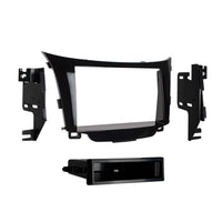 Metra 99-7357HG Single-DIN Car Stereo Dash Kit - Compatible Fits for Hyundai Elantra GT (without NAV) 2013-2017