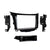 Metra 99-7357HG Single-DIN Car Stereo Dash Kit - Compatible Fits for Hyundai Elantra GT (without NAV) 2013-2017