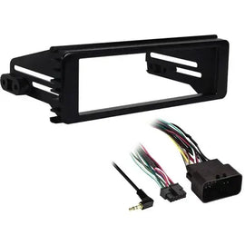 Metra 99-9600 Dash Kit Fit Select 1996-2013 Harley Davidson Motorcycles + Thumb Control