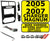 05-07 Dodge Charger Single-DIN/Double-DIN Installation Kit Matte Black