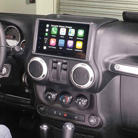 Metra 108-CH1B Double-DIN Dash Kit - Compatible Fits for JEEP WRANGLER 2011-2018