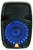 Mr Dj USA PBX1859S 10" 2-Way Portable Passive Speaker with LED Accent Lighting