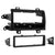 Metra 99-8224 Single-DIN Car Stereo Dash Kit - Compatible Fits for Matrix/Vibe 2009-2010