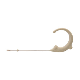 Mogan EAO-BG-SH Standard Omni Earset Microphone with TA4F Connector for Shure Transmitters (Beige)