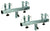 2 MR TRUSS Universal Chrome T-Adapter Triangle/Square Truss Adapter Bracket Tripod Crank Light Stand Bar