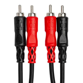Hosa Stereo Interconnect Cable, Dual RCA to Same