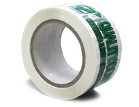 2 3MIL PRINTED QUALITY CONTROL CARTON SEALING PACKING BOX TAPE 2.5" X 110 YARD