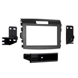 Metra 99-7802CH Single-DIN Car Stereo Dash Kit - Compatible Fits for Honda CR-V 2012-2016