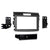 Metra 99-7802CH Single-DIN Car Stereo Dash Kit - Compatible Fits for Honda CR-V 2012-2016