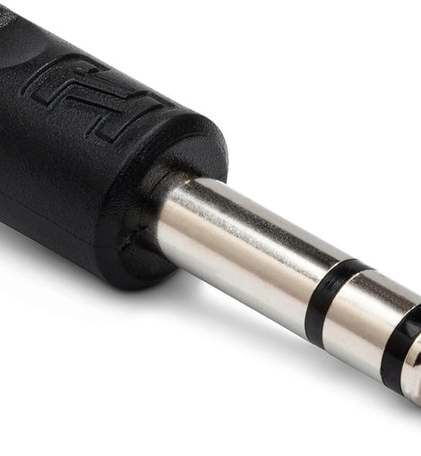 Hosa GPM-103 Adaptor, 3.5 mm TRS to 1/4 in TRS