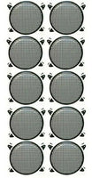 10 MKDJS18 18" Subwoofer Speaker Metal Mesh Cover Waffle Speaker Grill Protect Guard DJ