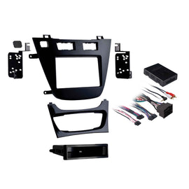 Metra 99-2023B Single/Double DIN Installation Black Regal Kit - Compatible Fits for Buick 2011-2012