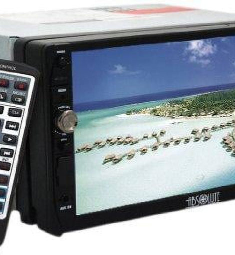 Absolute DD-3000ABT 7-Inch Double Din Multimedia DVD Player Receiver with Touch