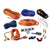 Absolute USA KIT-4OR 2000 Watts Complete Amplifier Hookup Kit Orange Color