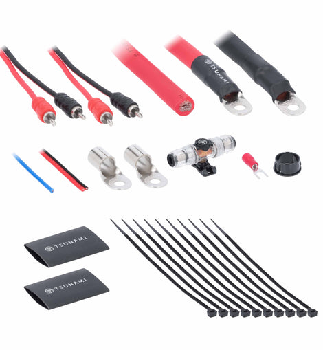 Tsunami TSB-AMP0C 1800W 1/0GA CCA Amp Kit