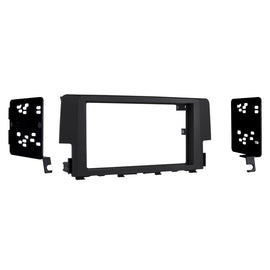 Metra 95-7812B DDIN Radio Dash Installation Kit - Compatible Fits for HONDA CIVIC LX 2016-2021