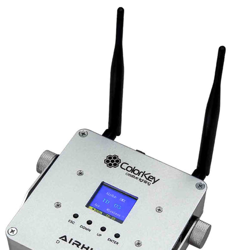 Colorkey CKU-7010 AirHub DMX Battery Powered W-DMX Transceiver