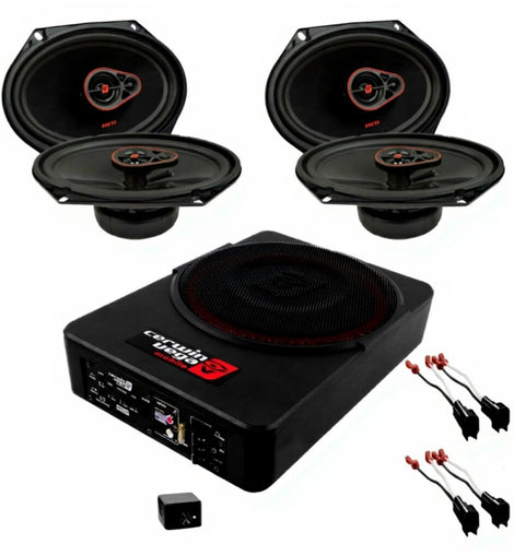 Cerwin Vega Subwoofer & Speaker Package Fit 1999-14 Ford F-150