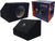 2 Absolute 6.5" Single Angled Black Subwoofer Enclosure Speaker Box